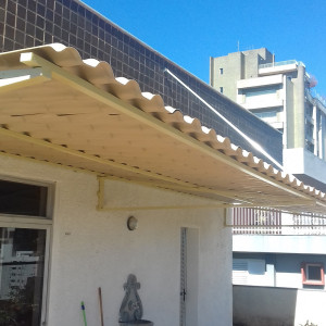 Toldo em Telha de PVC